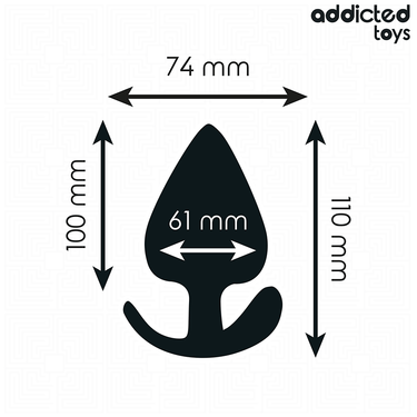 Tappo Anale XXL 11 cm – Stimolazione Profonda e Sicura